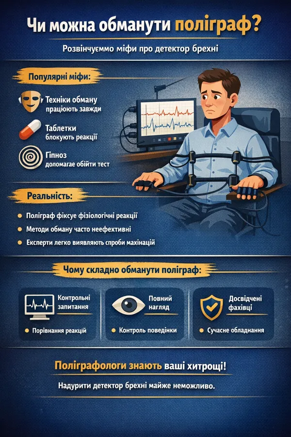 Чи можна обманути поліграф
